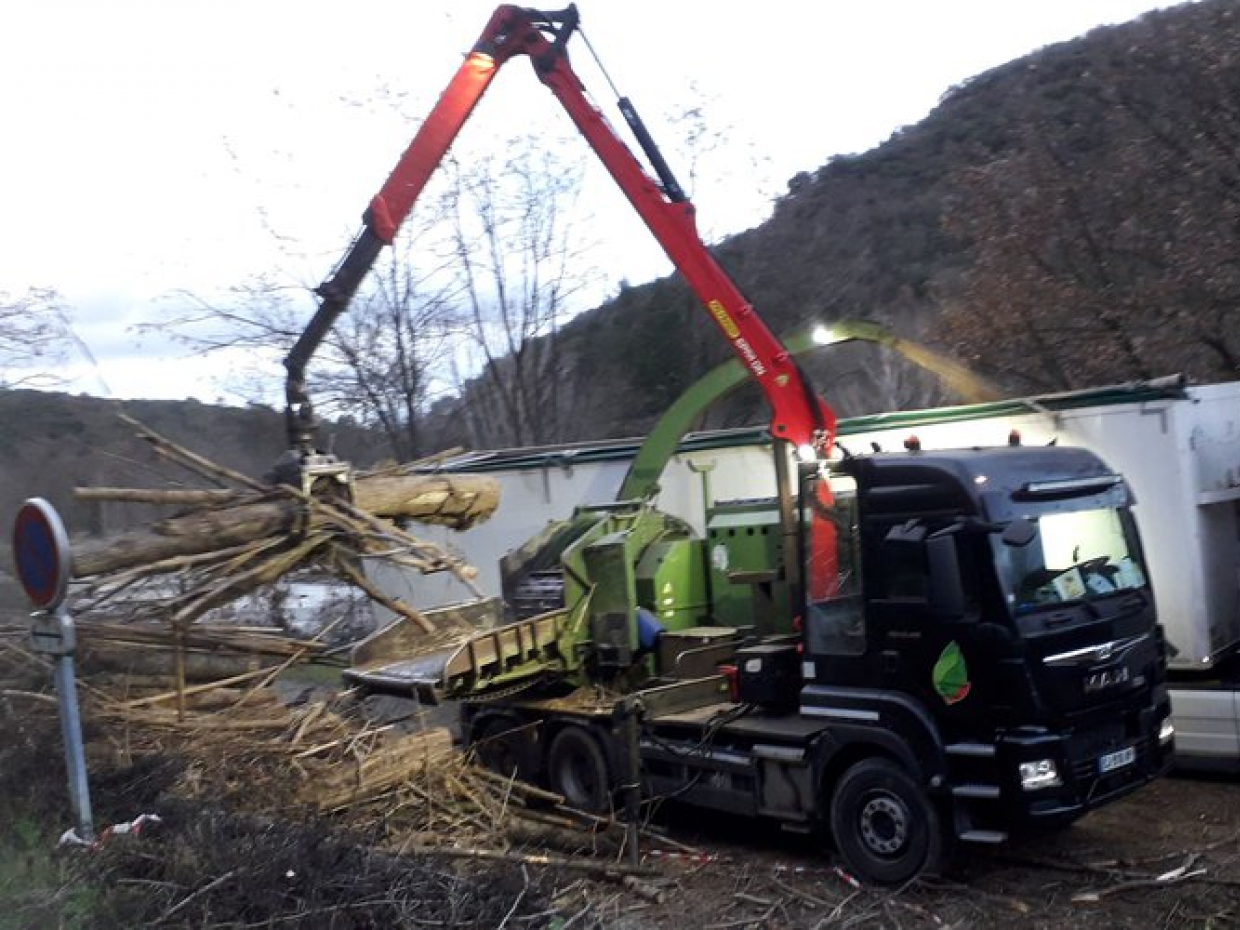 NETTOYAGE BERGES DU GARDON - MIALET FEVRIER 2021